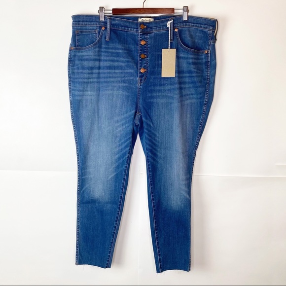NWT Madewell 10” High Rise Button Fly Skinny Jean - Picture 4 of 13